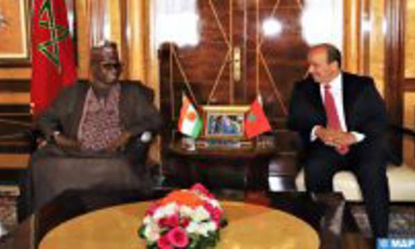 Le président de la Chambre des conseillers s’entretient avec une délégation du CESOC de la République du Niger.